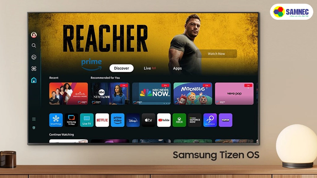 Smart Tivi Neo QLED 4K 65 inch Samsung QA65QN90DAKXXV- Hệ điều hành