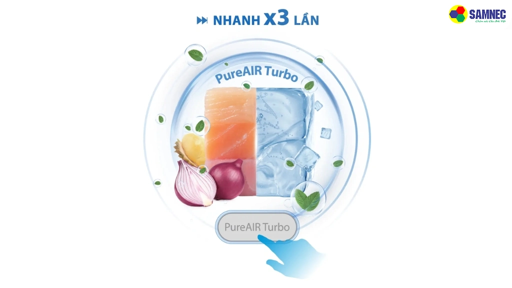 Tủ lạnh Multi Door 711 lít Toshiba GR-RF895WIA-PGV(22)-XK- chông nghệ Pure air turbo