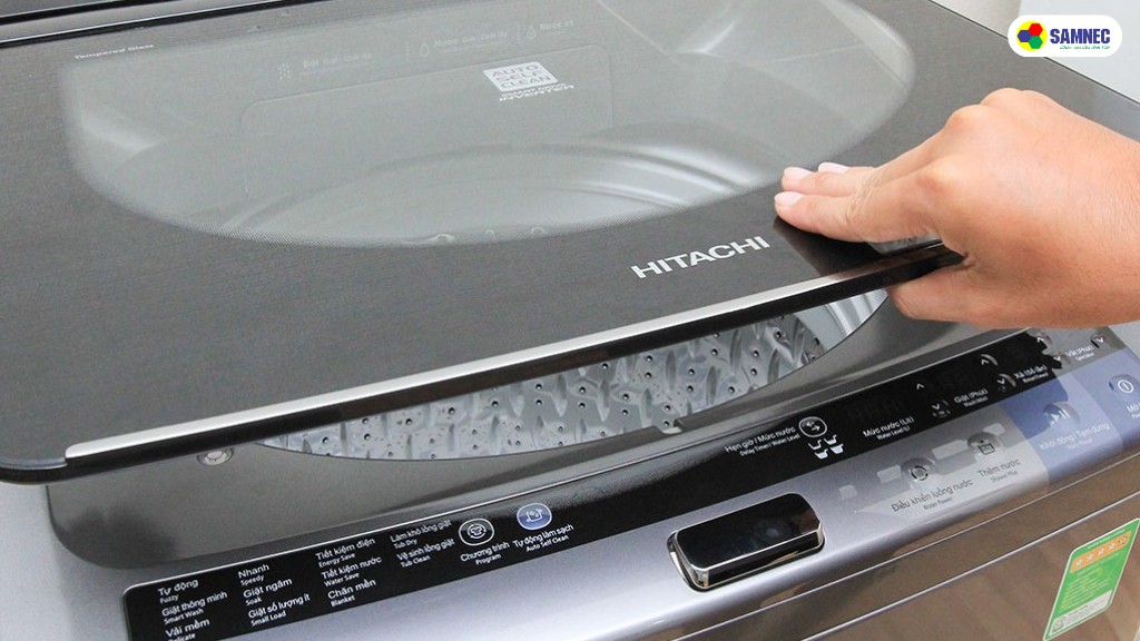 nguyên nhân máy giặt Hitachi không mở được cửa