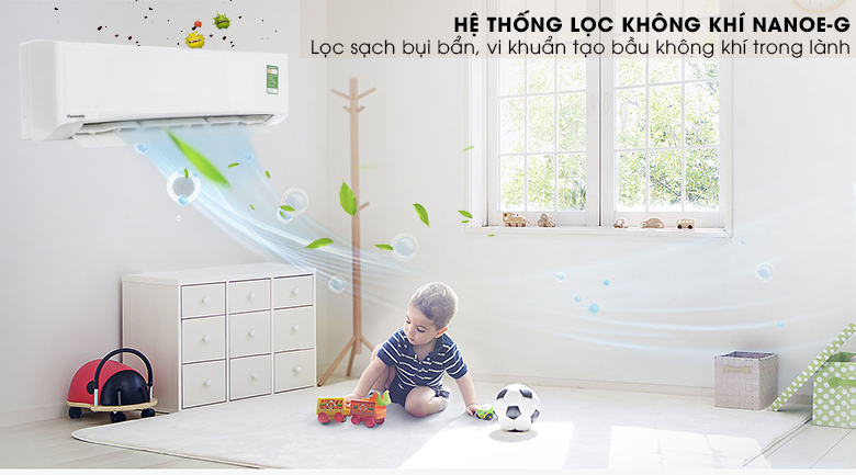 Nanoe-G - Máy lạnh Panasonic 2 HP CU/CS-N18UKH-8 Nanoe-G - Máy lạnh Panasonic 2 HP CU/CS-N18UKH-8