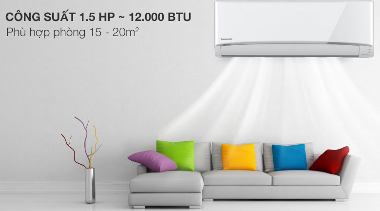 Máy lạnh 2 chiều Panasonic 1.5 HP CU/CS-YZ12UKH-8 Máy lạnh 2 chiều Panasonic 1.5 HP CU/CS-YZ12UKH-8