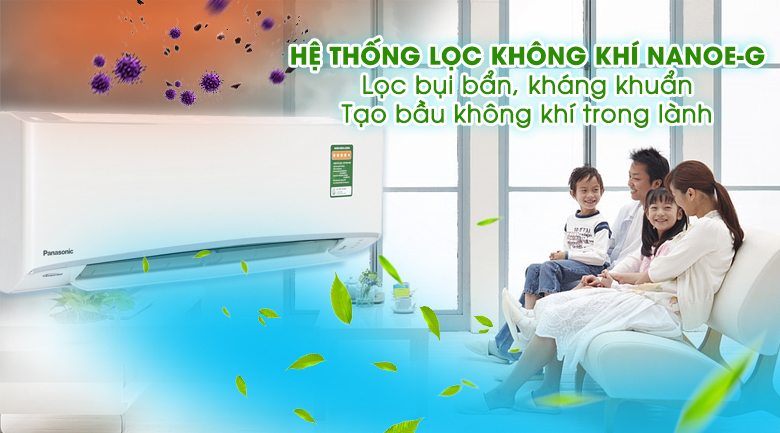 Bộ lọc Nanoe-G - Điều hòa 2 chiều Panasonic 1 HP CU/CS-YZ9UKH-8 Bộ lọc Nanoe-G - Điều hòa 2 chiều Panasonic 1 HP CU/CS-YZ9UKH-8