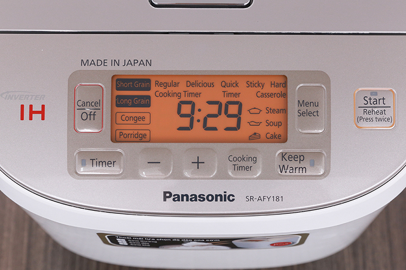 Nồi cơm điện cao tần Panasonic SR-AFY181WRA Nồi cơm điện cao tần Panasonic SR-AFY181WRA