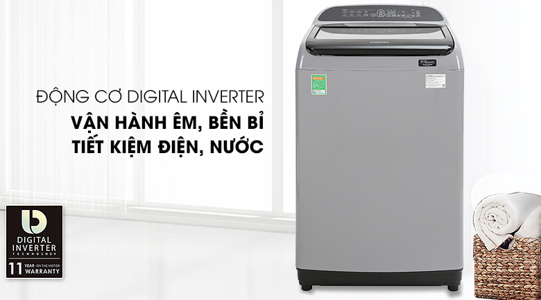 Máy giặt Samsung Inverter 9 kg WA90T5260BY/SV - Inverter Máy giặt Samsung Inverter 9 kg WA90T5260BY/SV - Inverter