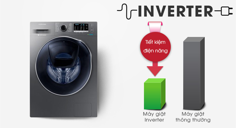 Máy giặt Samsung Addwash Inverter 9 Kg WD95K5410OX/SV
