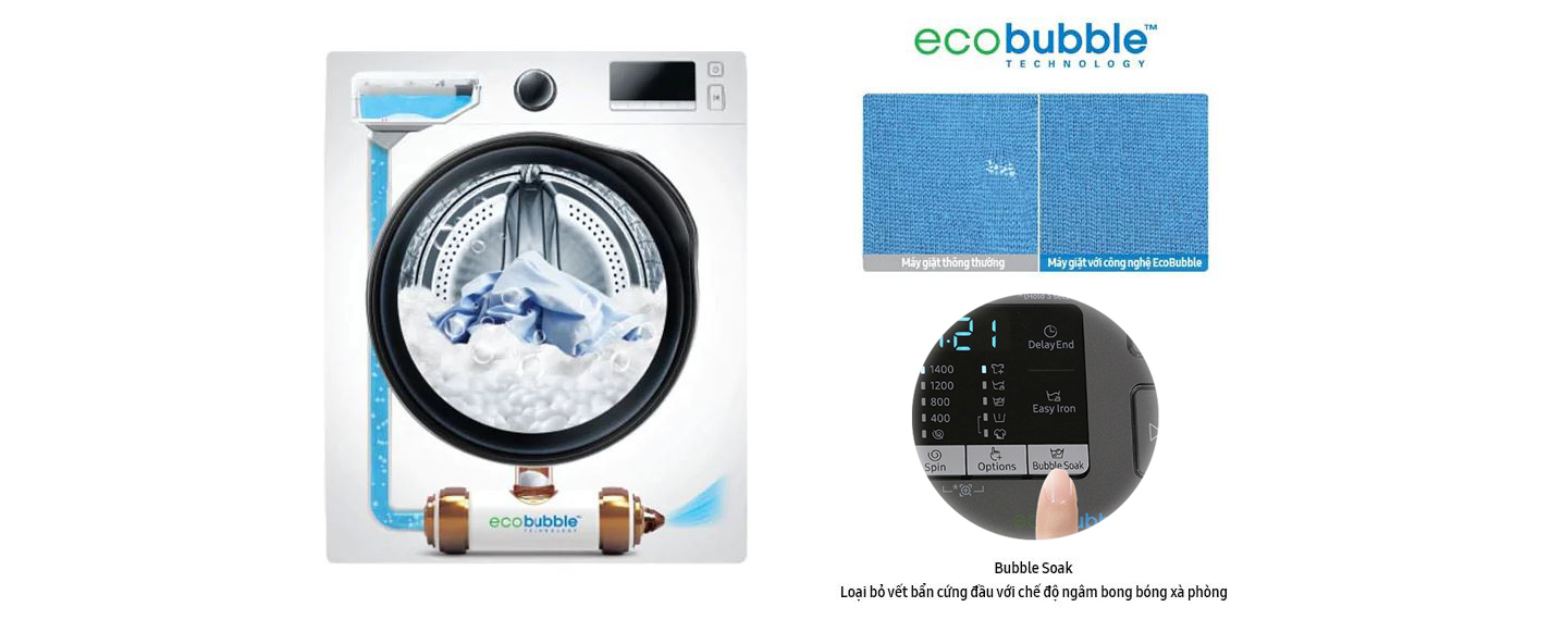 Máy giặt Samsung Addwash Inverter 10 kg WW10K54E0UX/SV