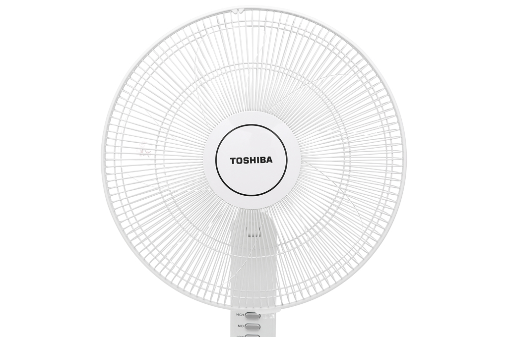 Có 5 cánh quạt đường kính dài 40 cm, bao bởi lồng quạt có đường kính 46 cm chắc chắn, an toàn Có 5 cánh quạt đường kính dài 40 cm, bao bởi lồng quạt có đường kính 46 cm chắc chắn, an toàn