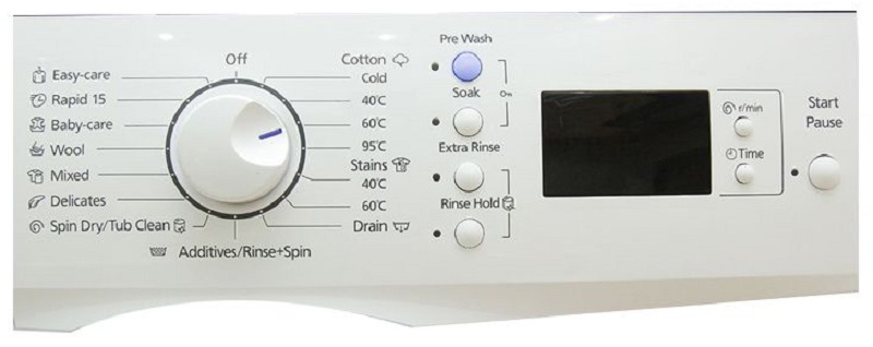 Bấm nút Pre-wash để cài đặt chế độ giặt sơ Bấm nút Pre-wash để cài đặt chế độ giặt sơ