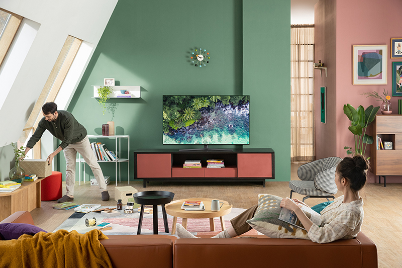 Công nghệ tự động khuyếch đại âm thanh AVA (Active Voice Amplifier) - Tivi Samsung 2020
