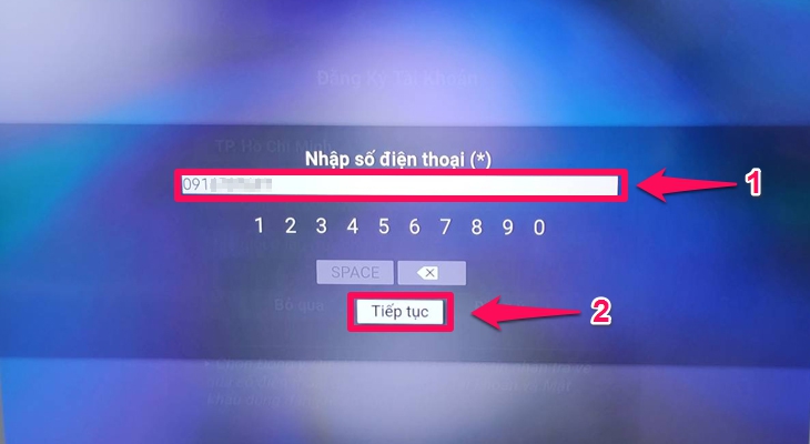 Điền số điện thoại Điền số điện thoại
