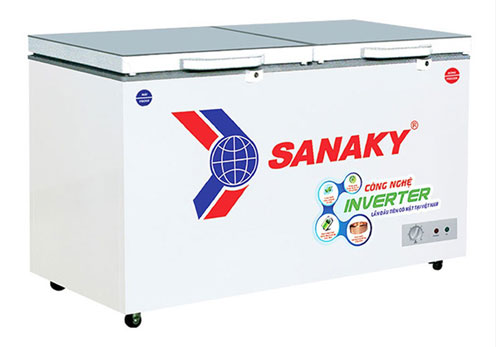 Tủ đông mát Sanaky 300 lít VH4099W4K