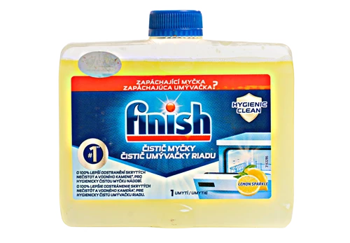 Dung dịch vệ sinh máy rửa bát Finish chai 250ml hương chanh
