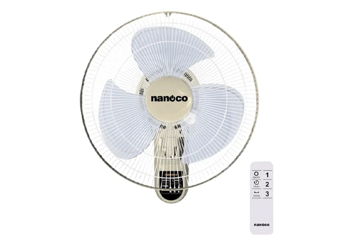 Quạt treo tường Nanoco NWF1612RC-BE