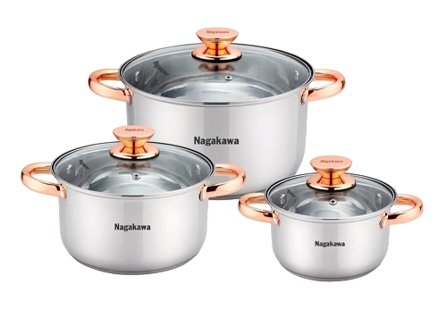 Bộ nồi 4 đáy Nagakawa NAG1306(KMGD)