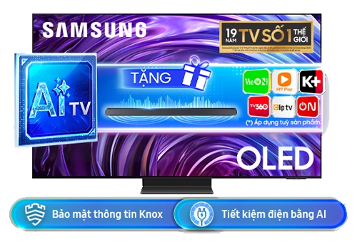Smart Tivi OLED 4K 77 Inch Samsung QA77S95DAKXXV