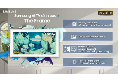 Smart Tivi The Frame 4K Vision AI 65 inch QA65LS03FAKXXV