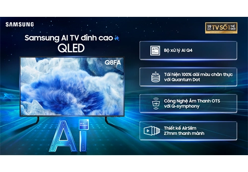 Smart Tivi QLED 4K 50 inch Samsung QA50Q8FAAKXXV