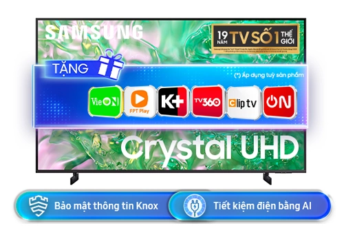 Smart Tivi UHD 4K 85 Inch Samsung UA85DU8000KXXV