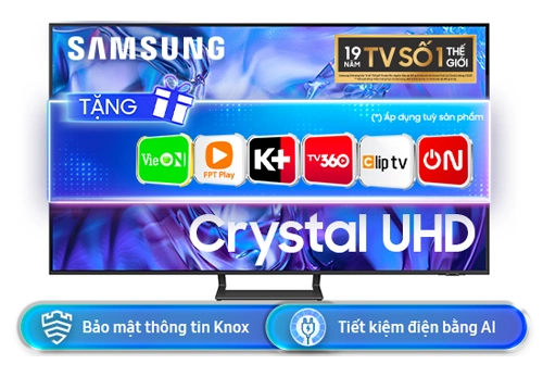 Smart Tivi 4K 43 inch Samsung UA43DU8500KXXV