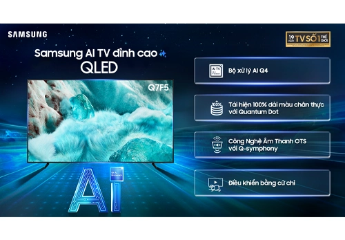 Smart Tivi QLED 4K Vision AI 55 inch Samsung QA55Q7F5AKXXV