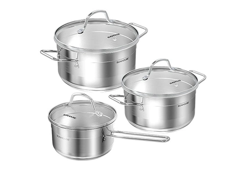 Bộ nồi inox 5 đáy Sunhouse SHG669