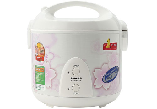 Nồi cơm điện 1.8 lít Sharp KS-N192ETV "SP" (DMQ)