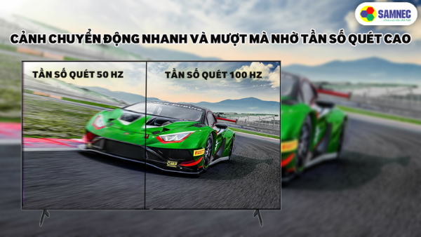 Ý nghĩa của tần số quét màn hình trong lựa chọn mua tivi