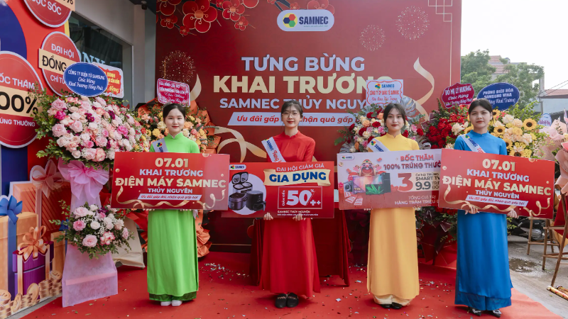 Tưng Bừng Khai Trương Samnec An Phát Thủy Nguyên