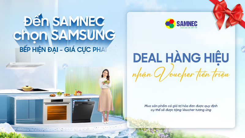 Đến Samnec Sắm Deal Hàng Hiệu – Nhận Voucher Tiền Triệu