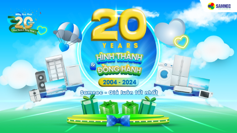 Mừng Sinh Nhật Samnec: 20 Năm Hình Thành - 20 Năm Đồng Hành