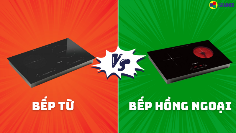 Nên mua bếp từ hay bếp hồng ngoại cho gia đình bạn?