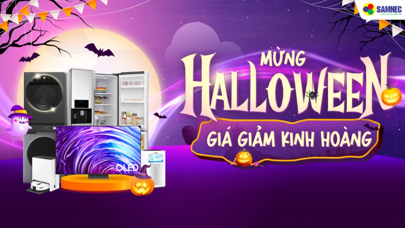 Mừng Halloween - Giá Giảm Kinh Hoàng