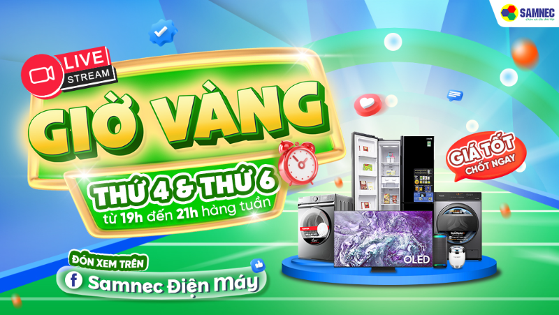 THÔNG BÁO CHƯƠNG TRÌNH: LIVE STREAM GIỜ VÀNG 