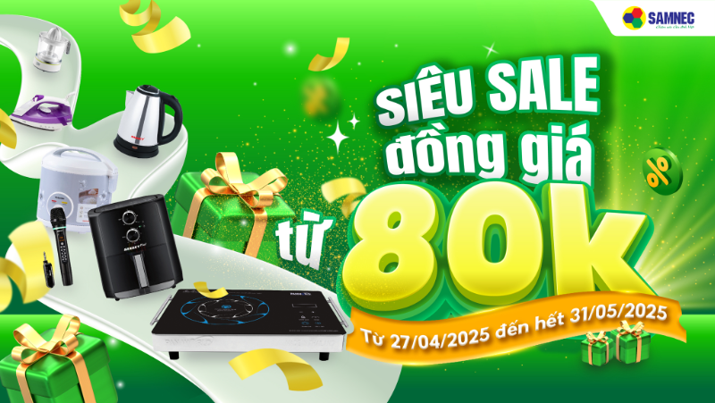 Khai trương Kiến An: Siêu sale đồng giá - Chỉ từ 80K