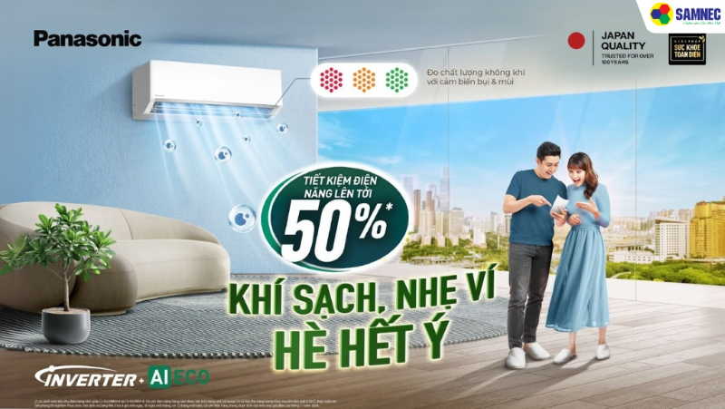  Ra mắt điều hòa Panasonic XU thế hệ mới 2025 với nhiều tính năng hiện đại