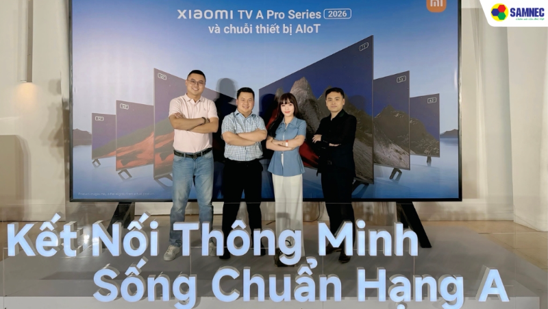 SAMNEC tại sự kiện ra mắt sản phẩm mới và chuỗi thiết bị thông minh AIoT 2025 