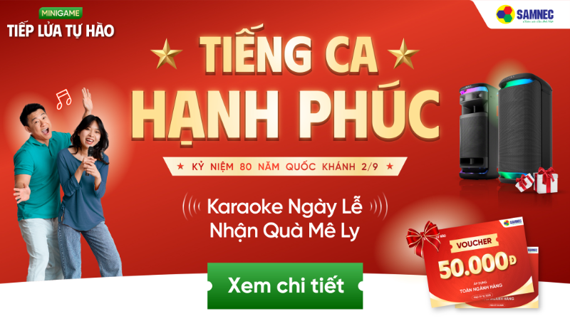 Minigame Tiếp lửa tự hào: Tiếng ca hạnh phúc