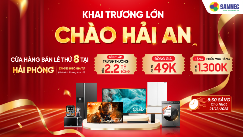 Khai Trương Lớn – Chào Hải An: Tưng bừng khai trương cửa hàng thứ 8 tại Hải Phòng