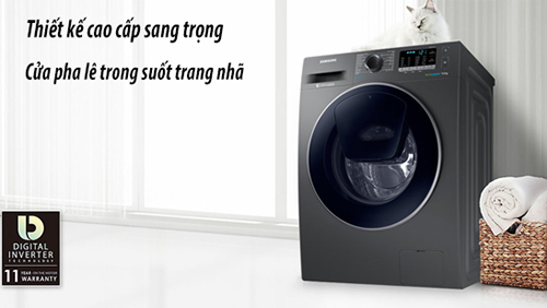 Hướng dẫn sử dụng bảng điều khiển máy giặt Samsung Addwash WW90K54E0UXSV