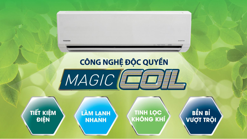 Magic Coil: Công nghệ chống bám bẩn độc quyền của Toshiba