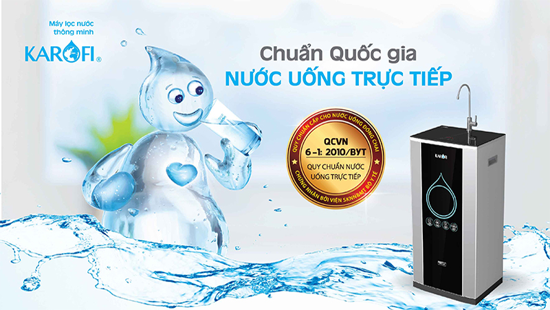 Máy lọc nước Karofi: tận tâm vì người dùng Việt