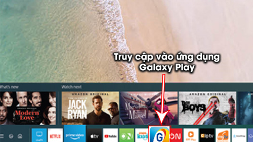Kích hoạt gói xem phim miễn phí Galaxy Play trên Smart tivi Samsung