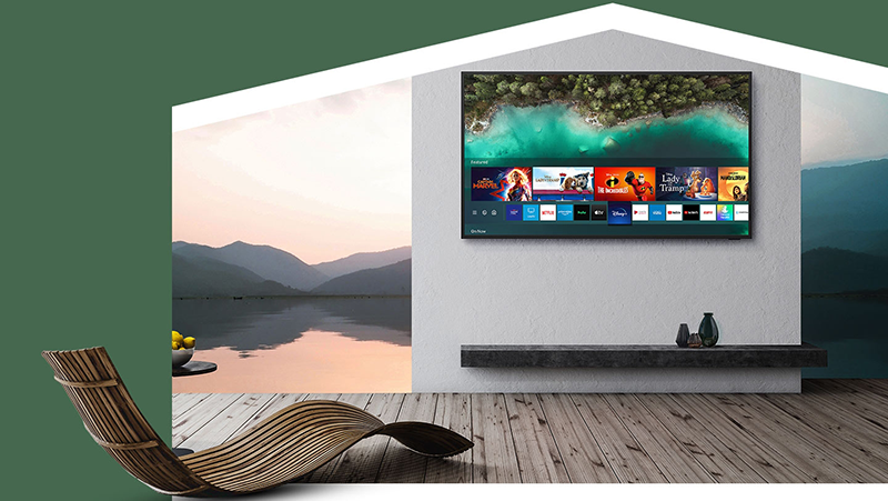 Samsung The Terrace: TV QLED ngoài trời đầu tiên trên thế giới
