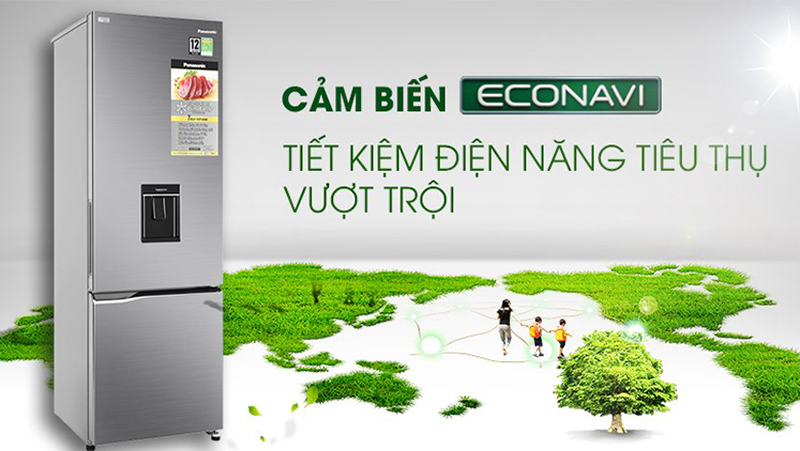 Công nghệ Econavi có trong tủ lạnh Panasonic