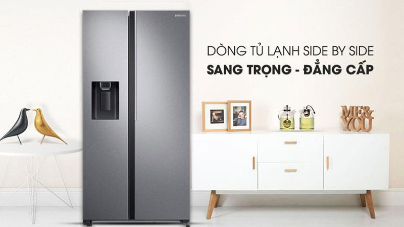 Tìm hiểu về dòng tủ lạnh Side By Side Samsung