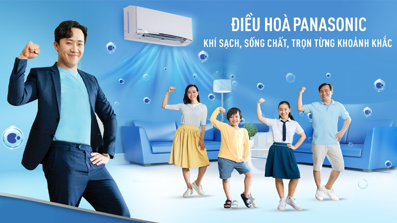 Panasonic YZ9WKH-8: Điều hòa 2 chiều tiết kiệm điện, giá rẻ