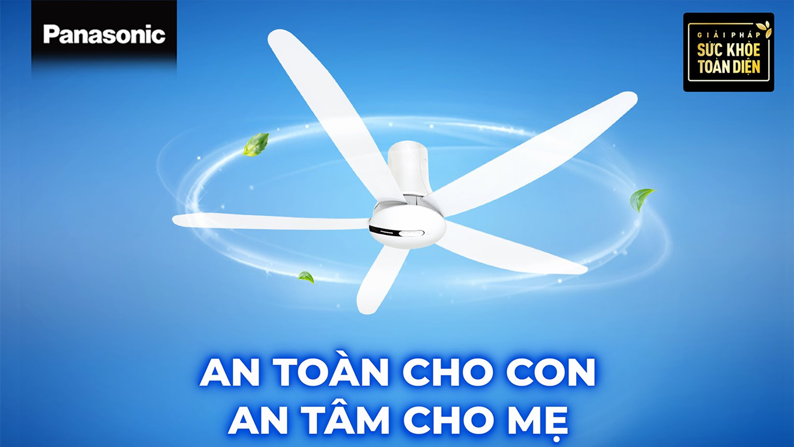 5 mẫu quạt trần Panasonic cho nhà ở hiện đại