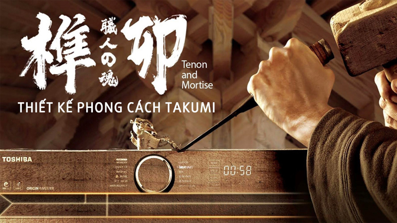 Máy giặt Toshiba: Thiết kế Takumi độc đáo, tối giản