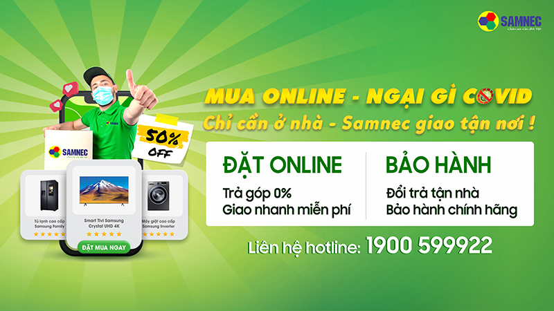 Mua Online - Ngại gì Covid