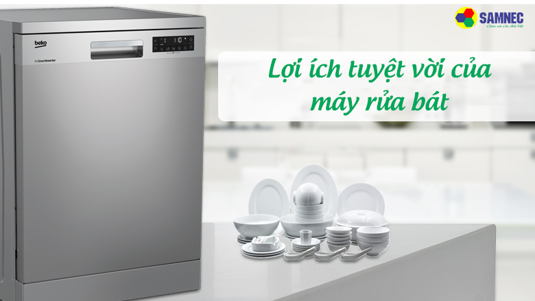 Những lợi ích mà máy rửa bát đem lại